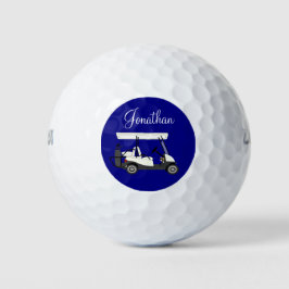 Golfer Cart de golf Bolas de golf personalizadas