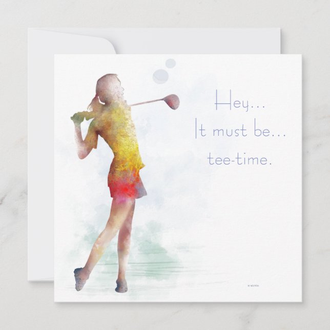 GOLFER DE MUJER (Anverso)