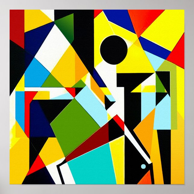 Golfer - Imprimir arte de lienzo (Frente)