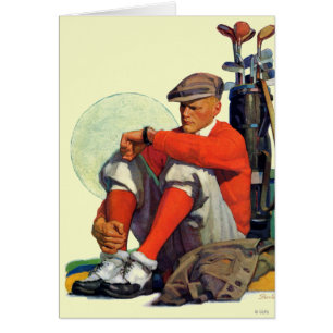 Golfer siguió esperando