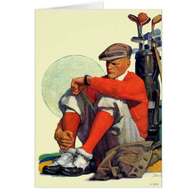 Golfer siguió esperando (Frente)