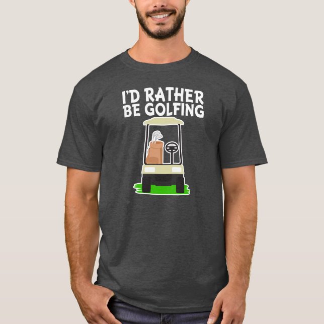 Golfing bastante la camisa de los hombres (Anverso)