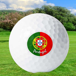 Golfing Portugal y Bandera Portuguesa / Pelota de