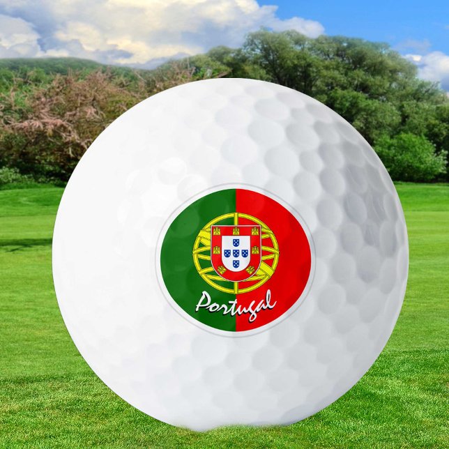 Golfing Portugal y Bandera Portuguesa / Pelota de  (Subido por el creador)