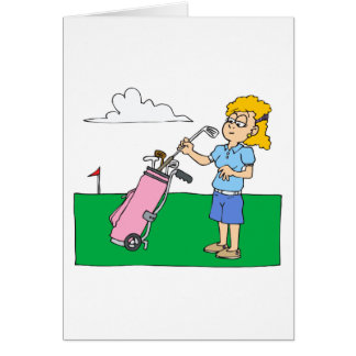Golfistas del chica