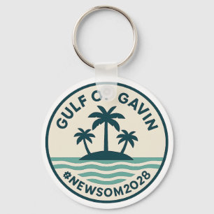 Golfo de Gavin 2028 Newsom Llavero