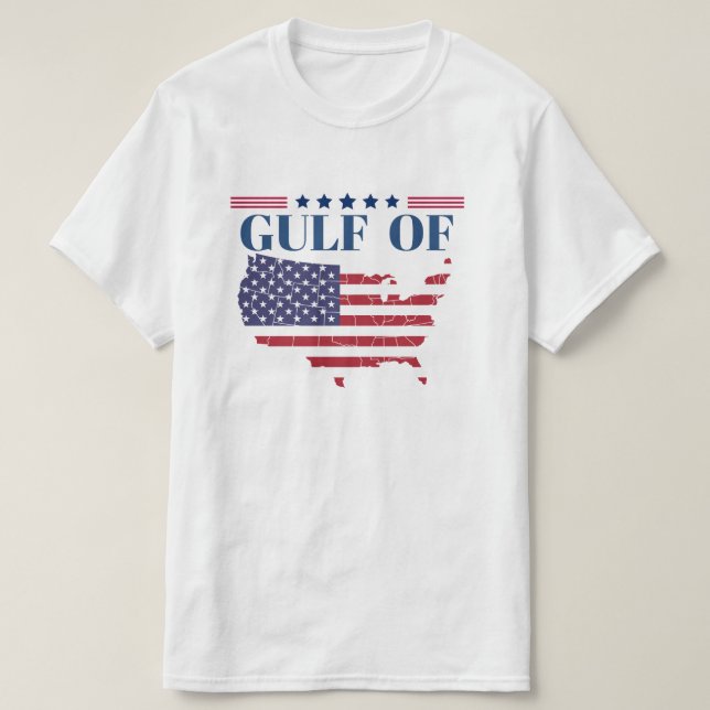 Golfo de los Estados Unidos de América Camiseta di (Diseño del anverso)