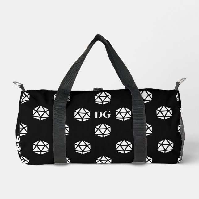 Golpe crítico Dice Bolsa de Duffel (Anverso)