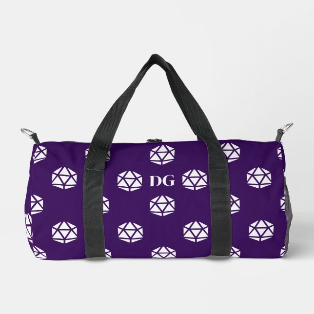 Golpe crítico Dice Bolsa de Duffel (Anverso)