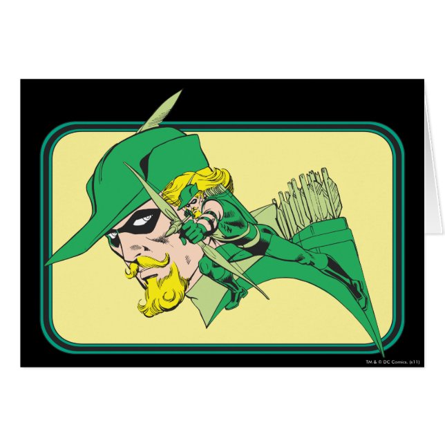 Golpe de cabeza de flecha verde (Anverso (Horizontal))