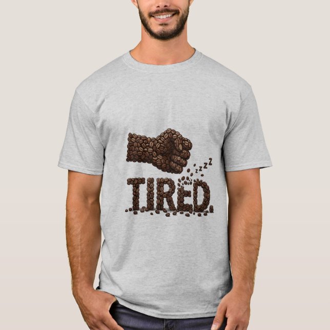 Golpe de Café - Camiseta de Hombre (Anverso)