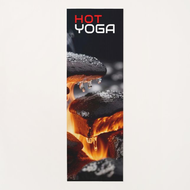 Golpe de lava caliente - Yoga Mat (Anverso)