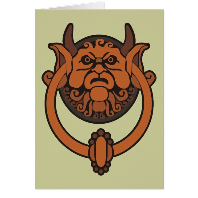 Golpeador de puerta del Goblin (Frente)