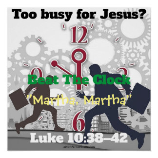 Golpear al Poster del reloj