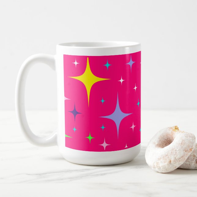 Golpear 🌸 taza de café 15 oz (Con donut)