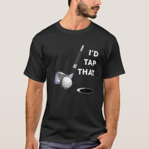 Golpearía esa divertida camiseta de la pelota de g
