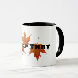 "Golpearía ligeramente que" taza divertida