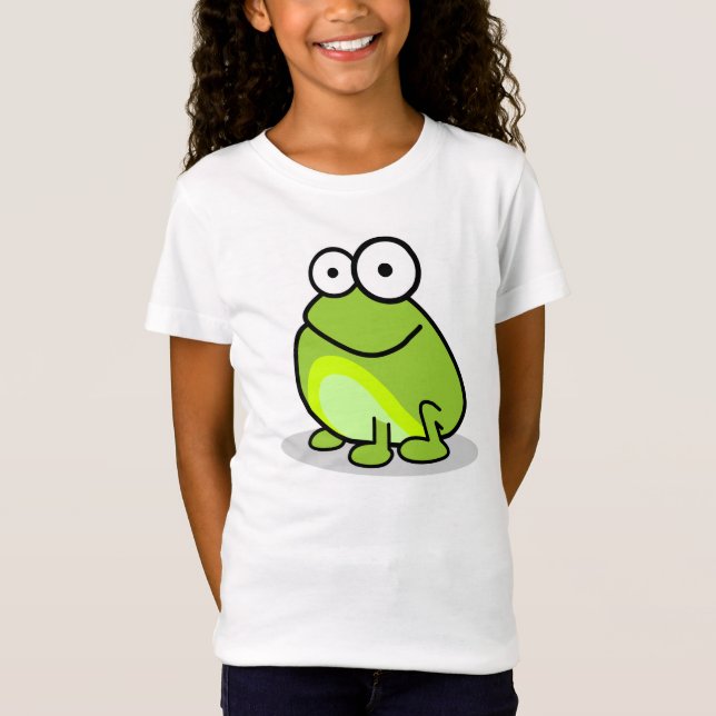 Golpee ligeramente la rana - camiseta de los niños (Anverso)