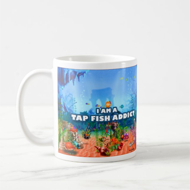 Golpee ligeramente la taza de los pescados (Izquierda)