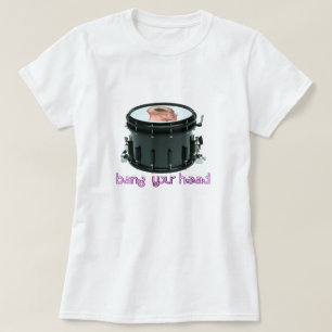 "Golpee su" camiseta principal de la muñeca del