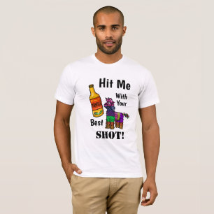Golpéeme con su mejor camiseta del Pinata del