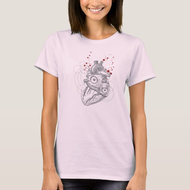 Golpes de corazón en la camisa rosada (Anverso)