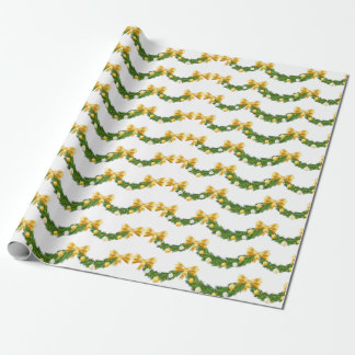 Golpes de oro y Navidades de bolas regalo papel de