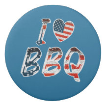 Me encanta la barbacoa, patriota estadounidense