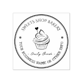 Goma de sello personalizado | Elegante Logotipo de