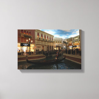 Gondola Ride en el lienzo veneciano