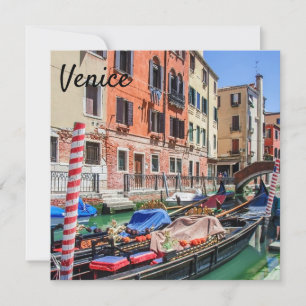 Góndola tradicional de Venecia
