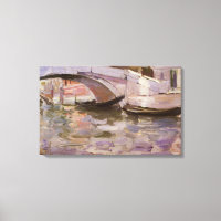Góndolas de John Singer Sargent, Arte Impresionist