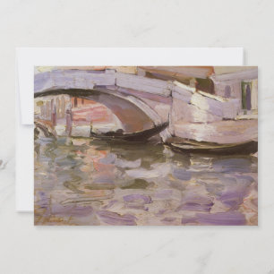 Góndolas de John Singer Sargent, Arte Impresionist