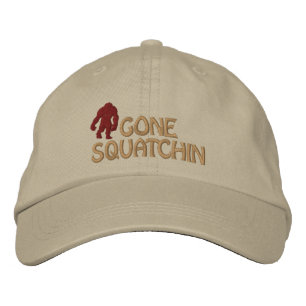 Gone Squatchin Embroidered Gorra