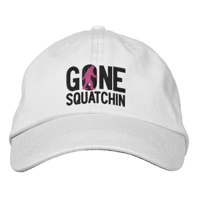 GONE SQUATCHIN O gorro bordado (Anverso)