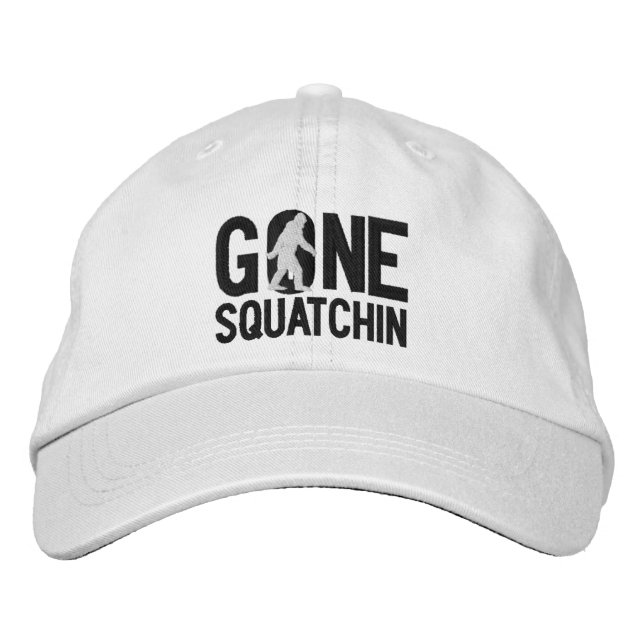 GONE SQUATCHIN O gorro bordado (Anverso)