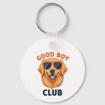 Good Boy Club | Diseño de Perro en Llavero