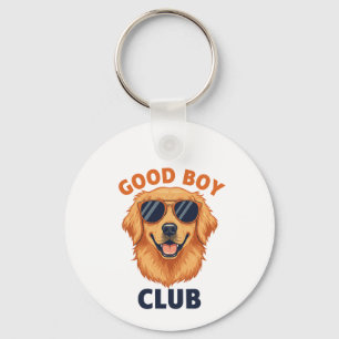 Good Boy Club Diseño de Perro en Llavero