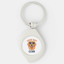 Good Boy Club | Llavero Diseño de Perro