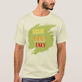 Good Vibes Only Camiseta Gráfica de Sol