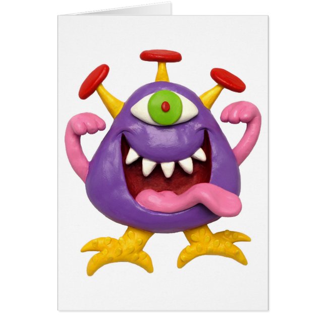 Goofy Purple Monstruo (Frente)