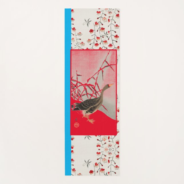 GOOSE Y CHERRY BLOSSOM YOGA Mat (Anverso)
