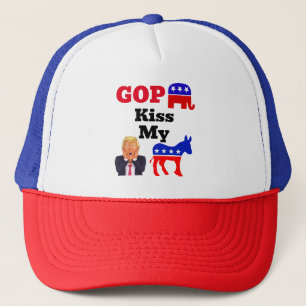GOP Besa mi sombrero camionero