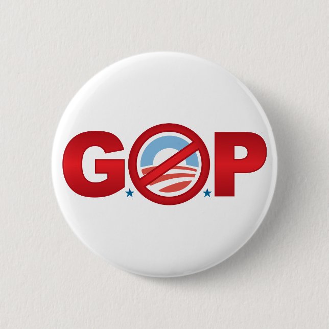 GOP - Botón de Nobama (Anverso)