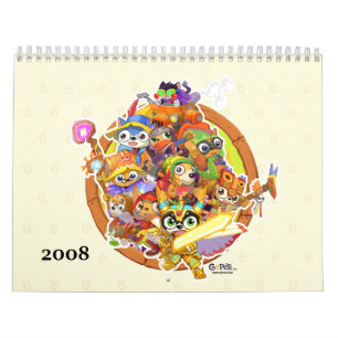 GoPets que hace el calendario a mano 2008