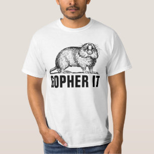 GOPHER ÉL, camisetas divertidas