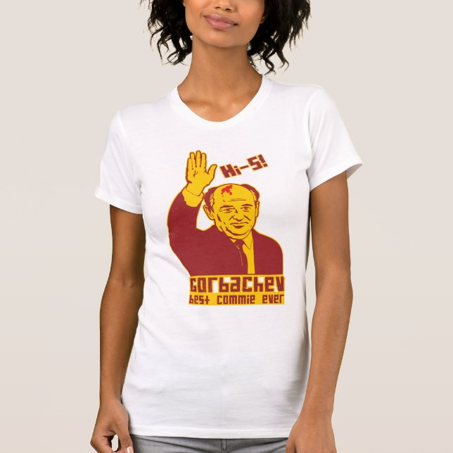 ¡Gorbachev Hi-5! Camiseta (Anverso)