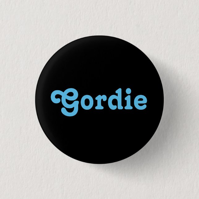 Gordie de botón (Anverso)