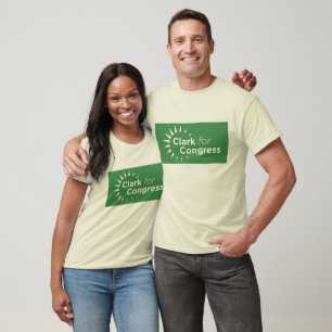 Gordon Clark para la camiseta orgánica del
