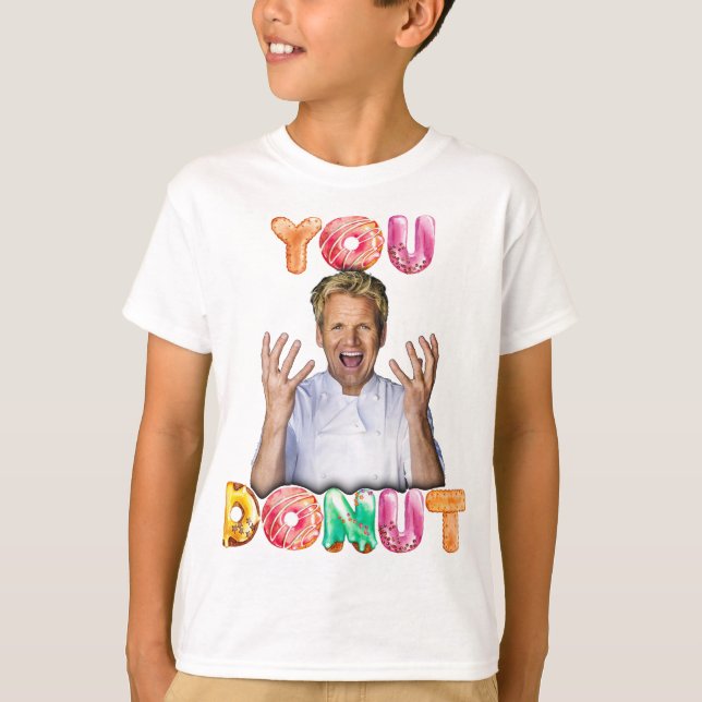 Gordon Ramsay Camisa de niños de Donut (Anverso)